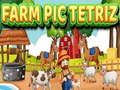 Mchezo Picha ya shamba Tetriz  online