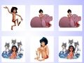 Mchezo Mechi ya Kadi ya Kumbukumbu ya Mowgli  online