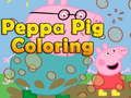 Mchezo Kuchorea Nguruwe ya Peppa  online