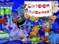 Mchezo Katuni Halloween Slide Puzzle  online