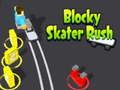 Mchezo Blocky skater kukimbilia online