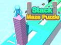 Mchezo Stack maze puzzle online