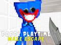 Mchezo Poppy Playtime Maze kutoroka online