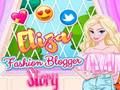 Mchezo Hadithi ya Eliza Fashion Blogger  online