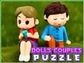 Mchezo Dolls Wanandoa Puzzle  online