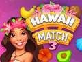 Mchezo Mechi ya 3 ya Hawaii  online
