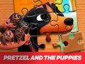 Mchezo Pretzel na watoto wa mbwa jigsaw puzzle online
