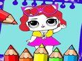 Mchezo Kitabu cha Kuchorea Dolls  online