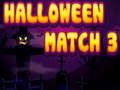 Mchezo Mechi ya 3 ya Halloween  online