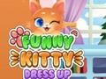 Mchezo Mapenzi Kitty Dress Up  online
