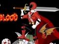 Mchezo Power Ranger Samurai Halloween damu  online
