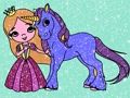 Mchezo Wasichana Coloring Kitabu Glitter  online