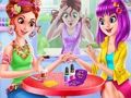 Mchezo Saluni ya Mitindo ya Sanaa ya Kucha ya Pipi  online