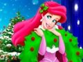Mchezo Ariel The Little Mermaid Krismasi Dress Up  online