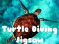 Mchezo Jigsaw ya Kupiga mbizi ya Turtle  online
