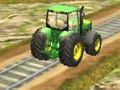 Mchezo Chain trekta Treni Towing Mchezo 3D  online