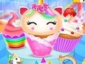 Mchezo Muundo wa Kupikia Keki ya Unicorn Mermaid  online