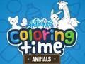 Mchezo HelloKids Coloring Time Wanyama  online