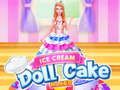 Mchezo Muumba wa Keki ya Ice Cream Doll  online