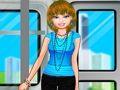 Mchezo Barbie kwenye treni  online