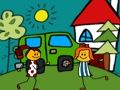 Mchezo Fimbo Family Fun Time Jigsaw  online