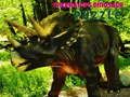 Mchezo Fumbo la dinosaur la Triceratops  online
