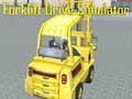 Mchezo Simulator ya Hifadhi ya Forklift  online
