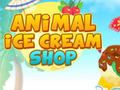 Mchezo Duka la Ice Cream ya Wanyama  online