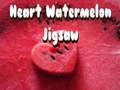 Mchezo Jigsaw ya Tikiti maji ya Moyo  online