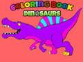 Mchezo Dinosaurs za Kitabu cha Kuchorea  online