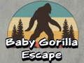 Mchezo Mtoto Gorilla Escape  online