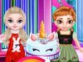 Mchezo Fanya keki ndogo ya Princess Unicorn  online