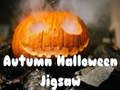 Mchezo Autumn Halloween Jigsaw online
