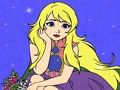Mchezo Princess Coloring Kitabu Glitter  online