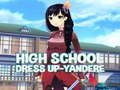 Mchezo Shule ya Sekondari Mavazi Up-Yandere  online