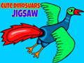 Mchezo Jigsaw nzuri ya Dinosuars  online