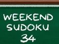 Mchezo Wikendi ya Sudoku 34  online