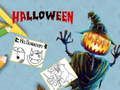 Mchezo Kitabu cha Kuchorea cha Halloween  online