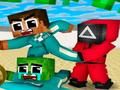 Mchezo Squid Mchezo Kwa Minecraft  online