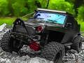 Mchezo Mafumbo ya Kuendesha Jeep ya Offroad  online