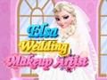 Mchezo Elsa Harusi Makeup Msanii  online