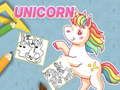 Mchezo Kitabu cha Kuchorea Unicorn  online
