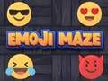 Mchezo Emoji maze online