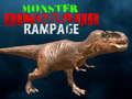 Mchezo Monster dinosaur hasira  online