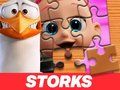 Mchezo Mafumbo ya Jigsaw ya Storks  online
