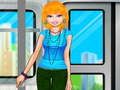 Mchezo Barbie kwenye Treni  online