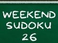 Mchezo Wikendi ya Sudoku 26  online