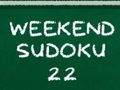 Mchezo Wikendi ya Sudoku 22  online