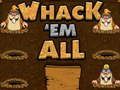 Mchezo Whack `em mole! online