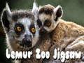 Mchezo Jigsaw ya Zoo ya Lemur  online